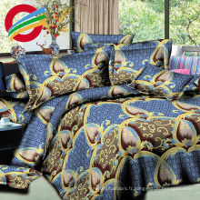 beautiful microfiber printed textile sheet bed home sets